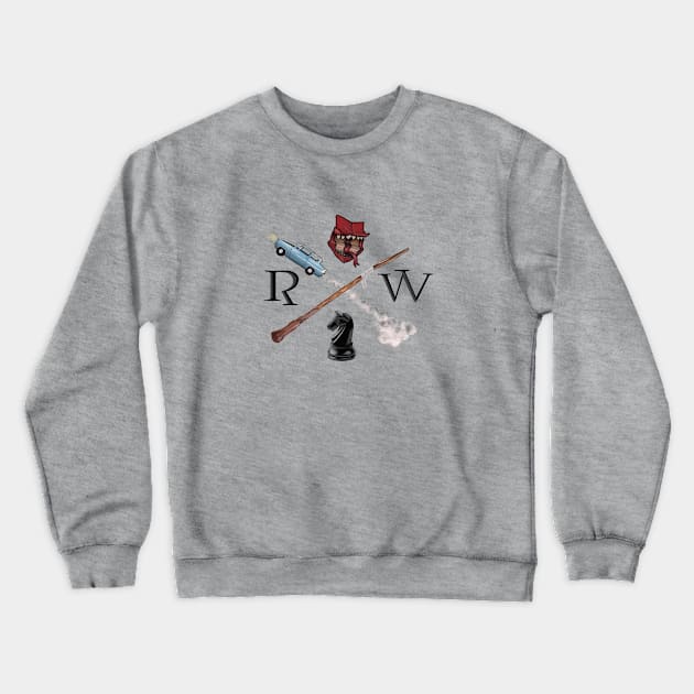 Ron Crest Crewneck Sweatshirt by Pop-Culture Closet